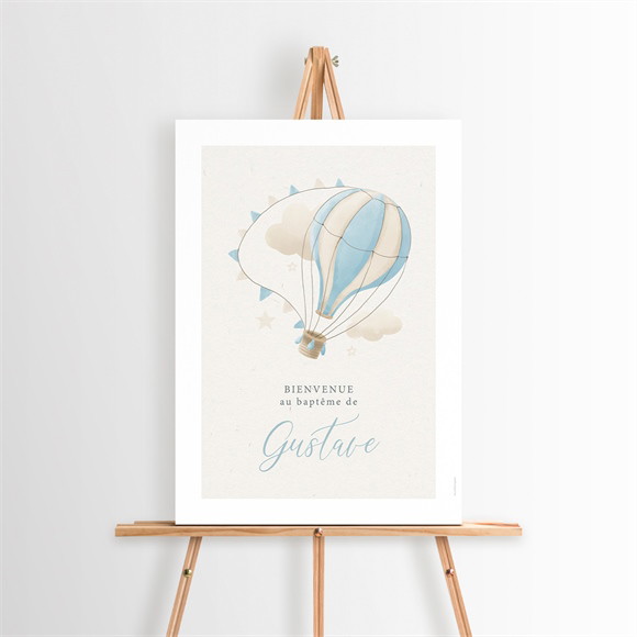 Panneau bienvenue Ma Montgolfière réf.N260256