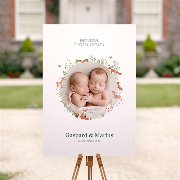 Panneau bienvenue Forêt réf.N260260