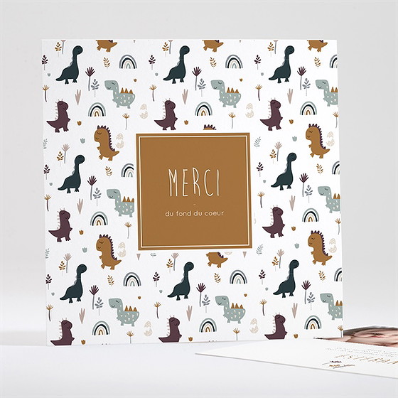 Remerciement naissance dinosaures