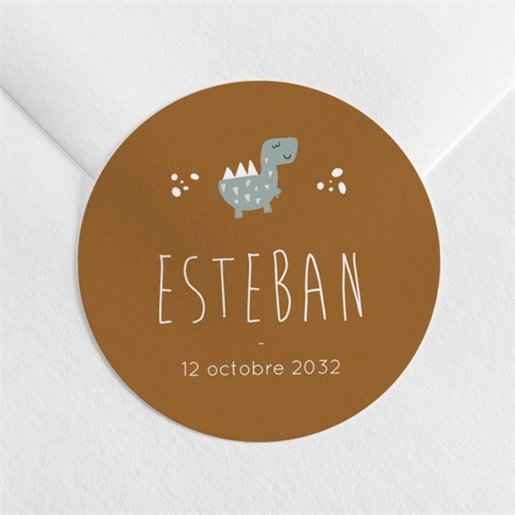 Sticker naissance Dinosaures réf.N3602052