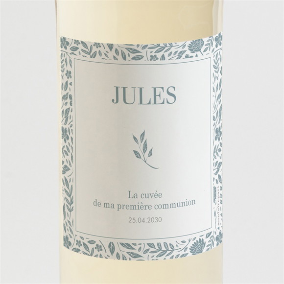 Etiquette de bouteille communion Transcendance réf.N3002070