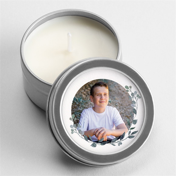 Bougie profession de foi Sa Profession Argent réf.N3602065