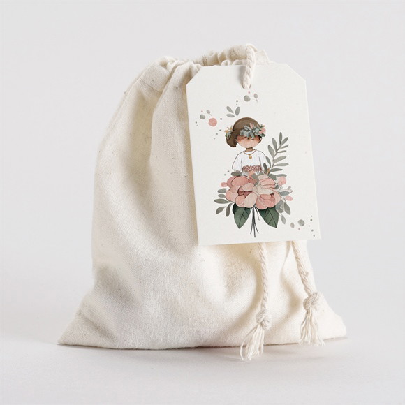 Pochon communion Beauté au naturel réf.N291810