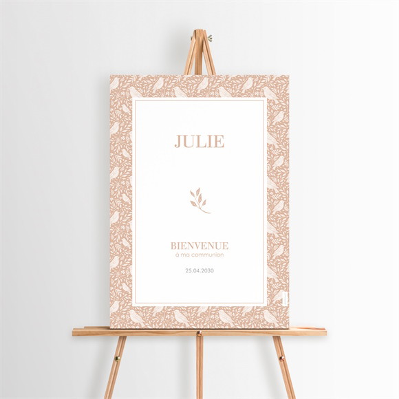 Panneau bienvenue Beaux Symboles réf.N260273