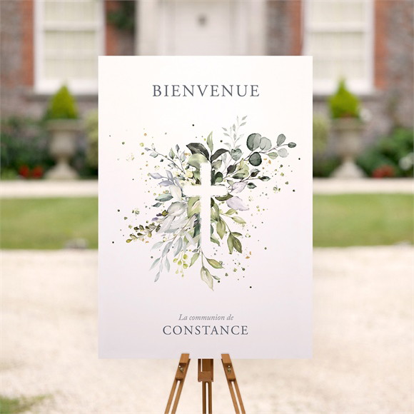 Panneau bienvenue Espérance réf.N260278