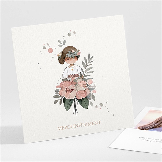 Remerciement communion beauté au naturel