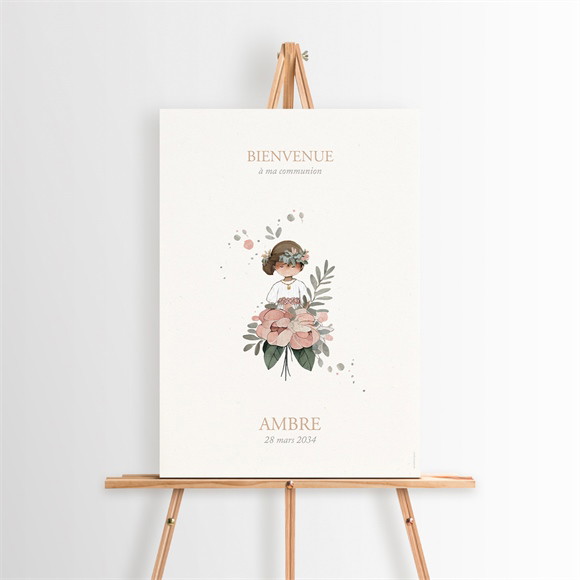 Panneau bienvenue Beauté au naturel réf.N260280