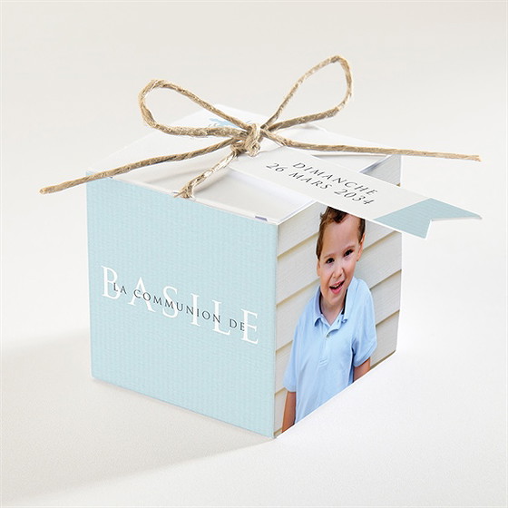 Boîte de dragées communion ferveur
