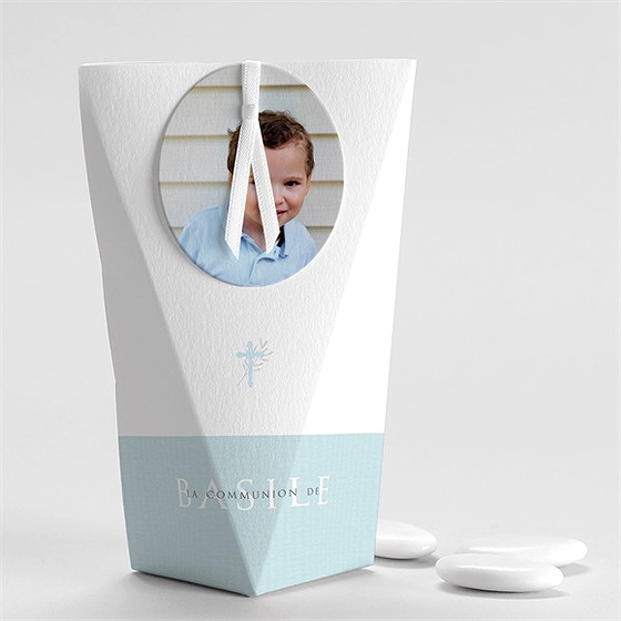 Boîte de dragées communion ferveur étui