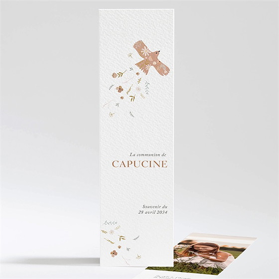 Signet communion belle colombe