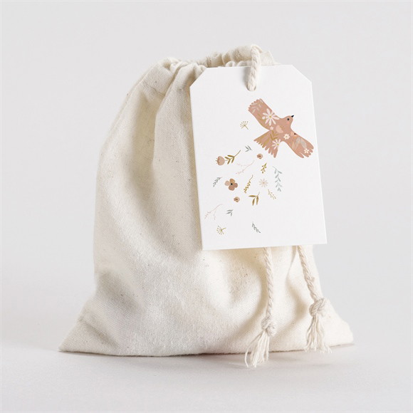 Pochon communion Belle colombe réf.N291816