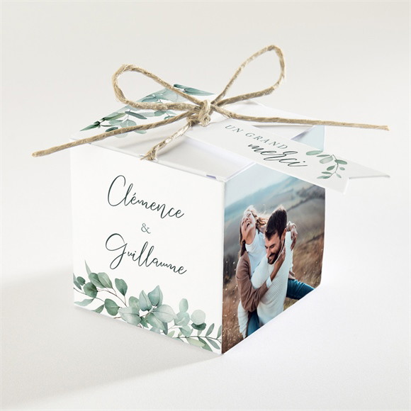 Boîte de dragées mariage Lyrisme réf.N340722