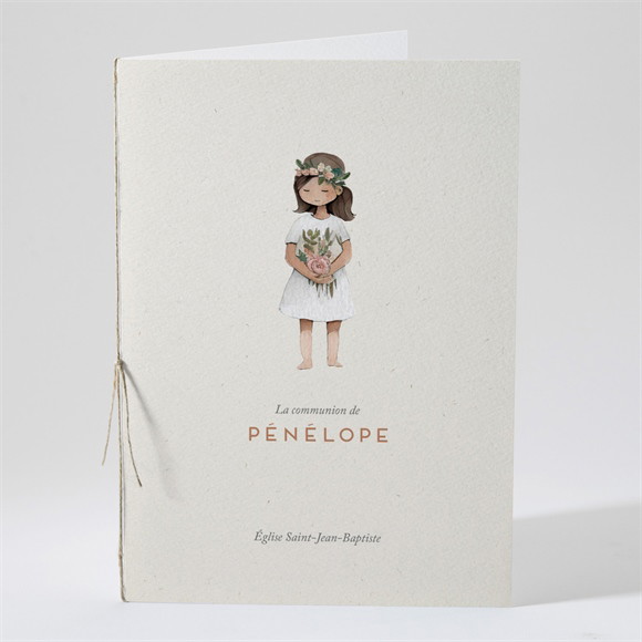 Livret de messe communion Petite fille réf.N491435