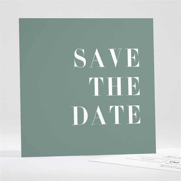 Save the Date mariage Annonce minimaliste réf.N351542