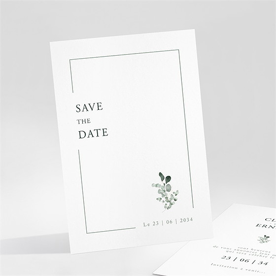 Save the Date mariage tendre murmure