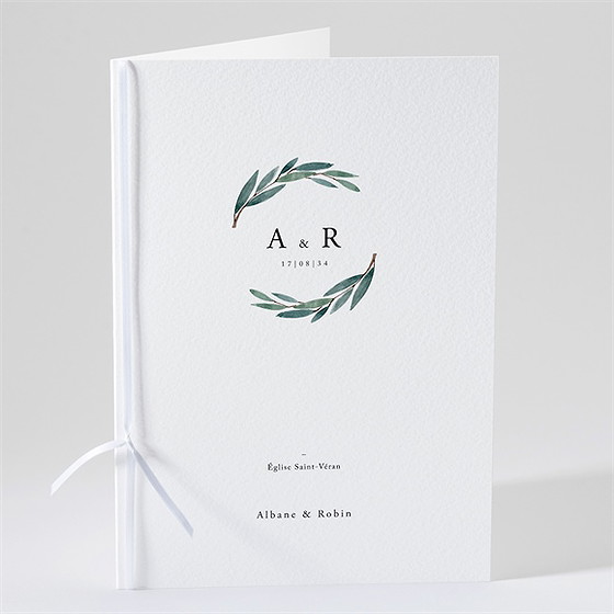 Livret de messe mariage notre chemin