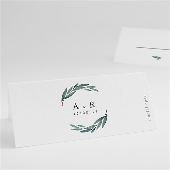 Marque-place mariage notre chemin