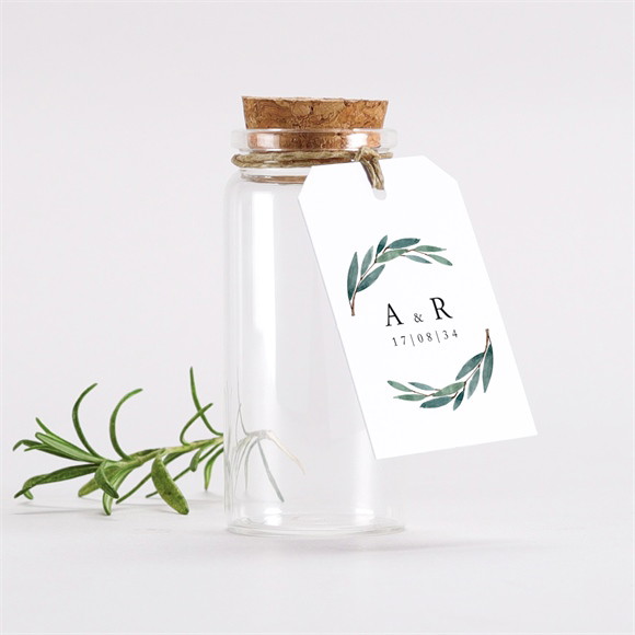 Mignonette mariage Notre Chemin étiquette réf.N291851