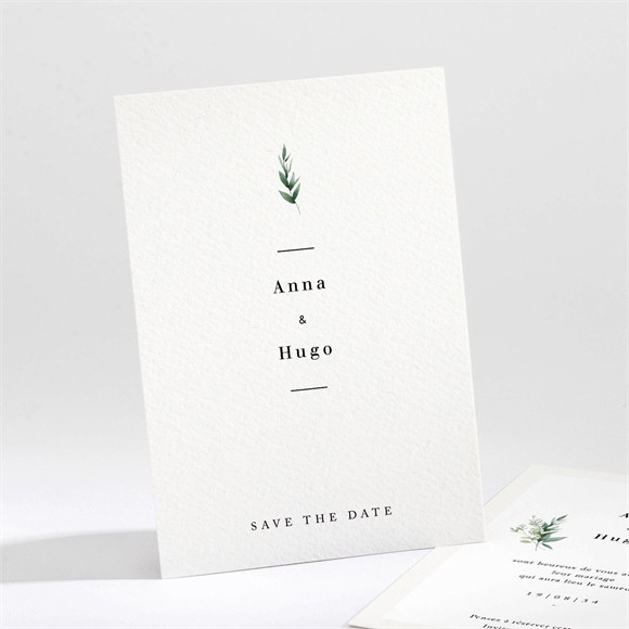 Save the Date mariage Emeraude réf.N211647