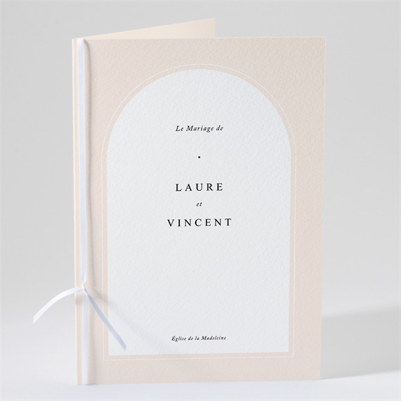 Livret de messe mariage Volupté réf.N491542