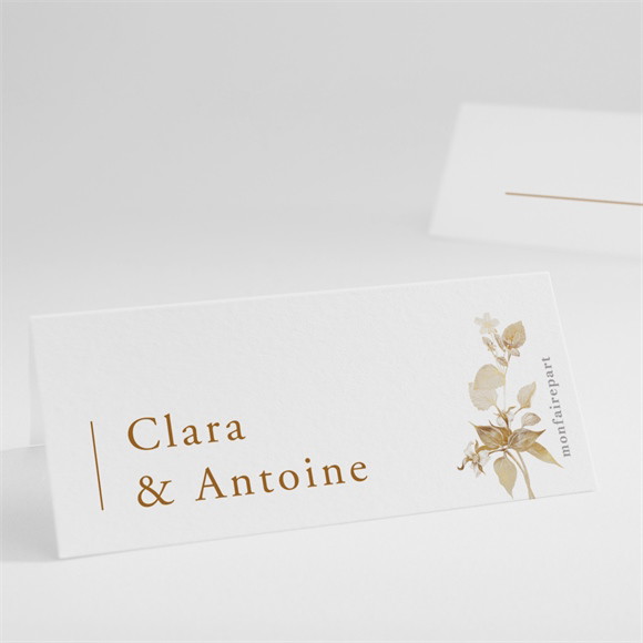 Marque-place mariage Délicatesse végétale réf.N440970