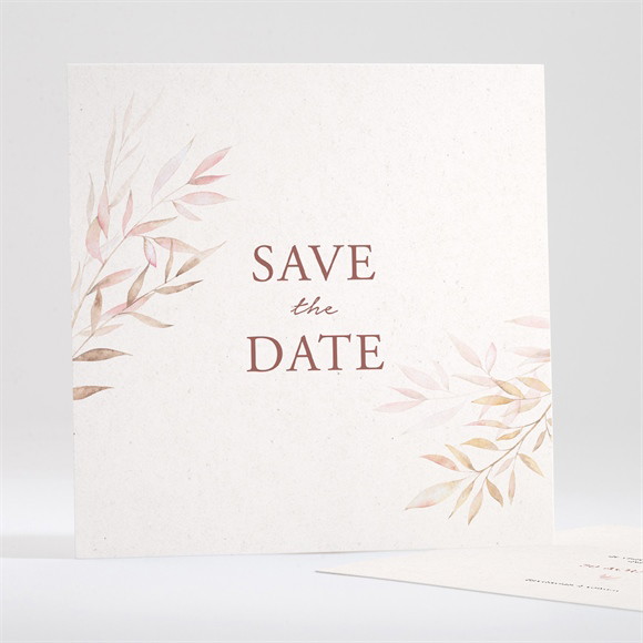 Save the Date mariage Poésie Boheme réf.N351543