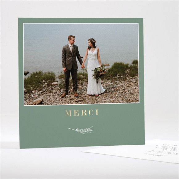 Remerciement mariage Tout pour Toi dorure réf.N351552