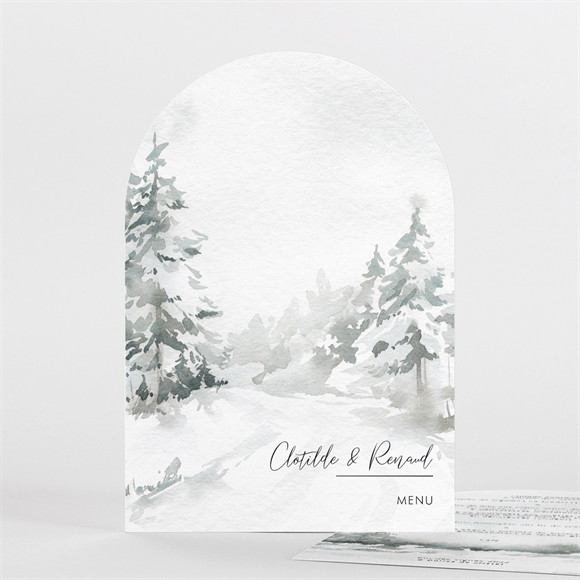 Menu mariage Montagnes réf.N27146