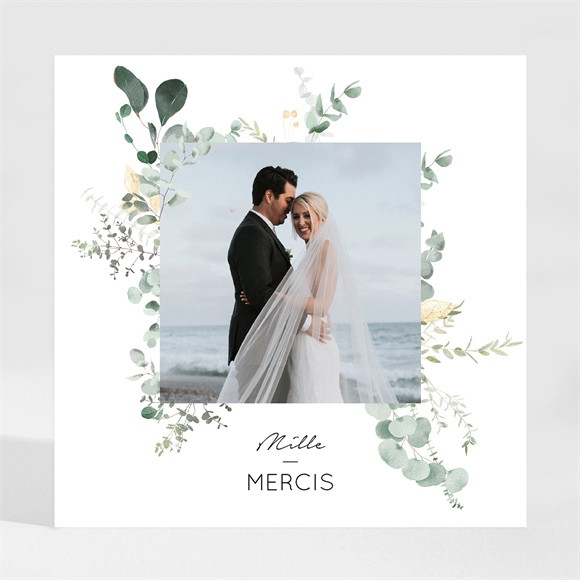 Remerciement mariage Pastel magnet réf.N35044