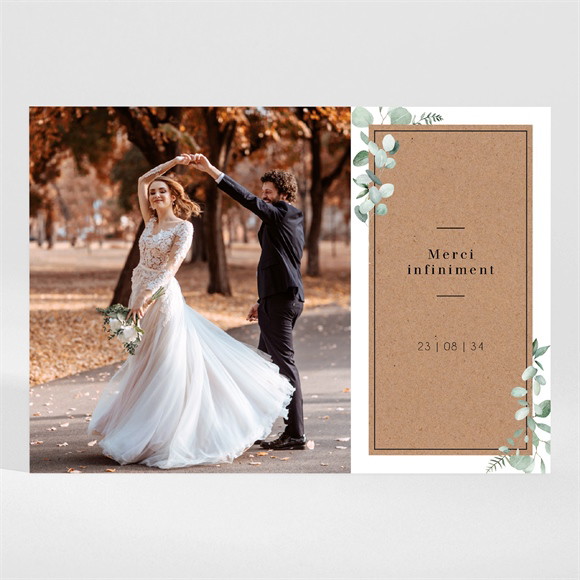 Remerciement mariage Encapsulés magnet réf.N110310