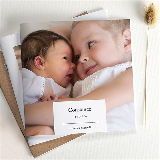 Mini album photo bébé