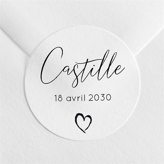 Sticker naissance mon pele mele photo