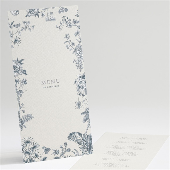 Menu mariage Tropiques réf.N221336