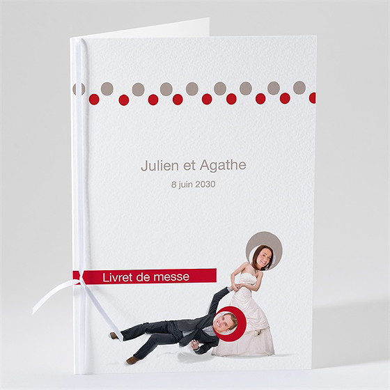 Livret de messe mariage humour original