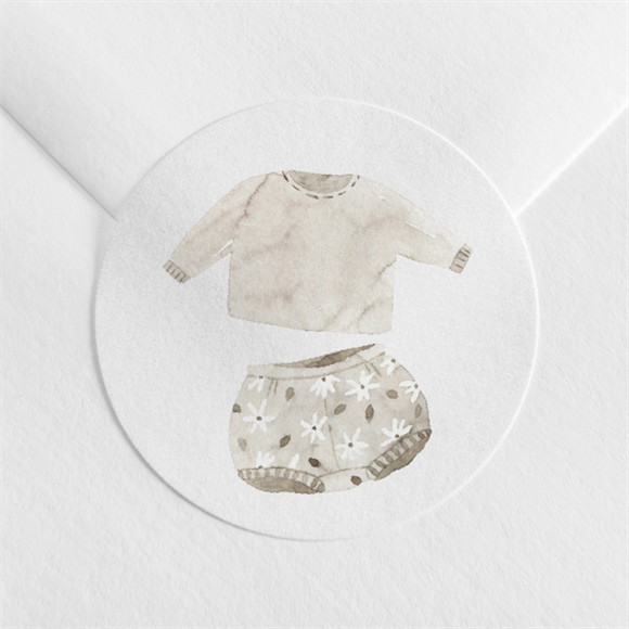 Sticker naissance Bébé garçon réf.N3602128