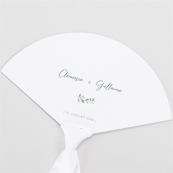 Eventail mariage Lyrisme programme réf.N55105