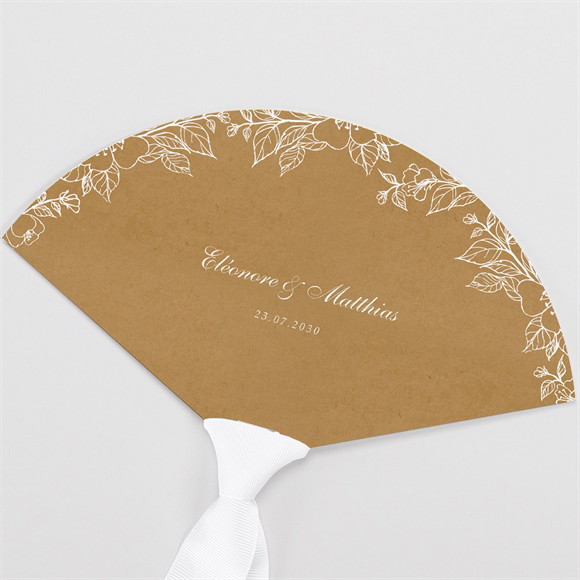 Eventail mariage Belle découverte programme réf.N55107
