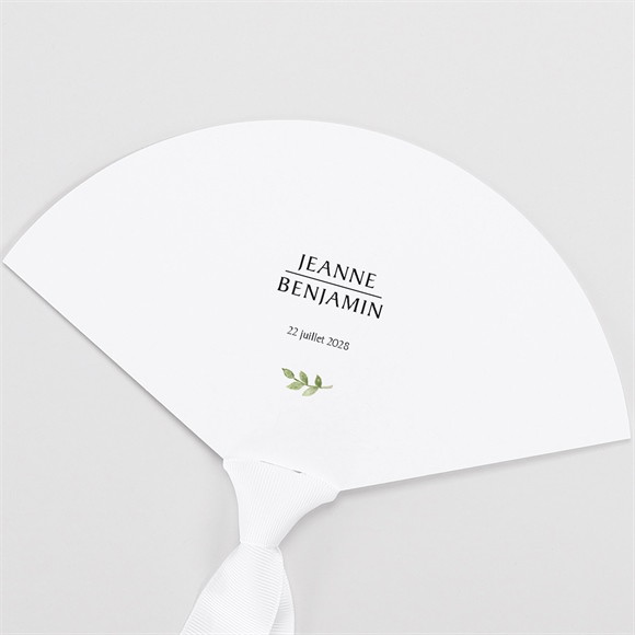 Eventail mariage Nature chic programme réf.N55109