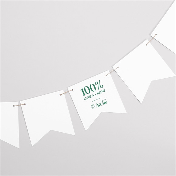 Guirlande baptême Guirlande 100% à créer réf.N73123