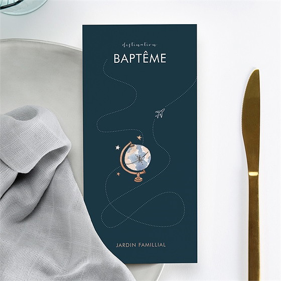 Menu baptême mon passeport bapteme