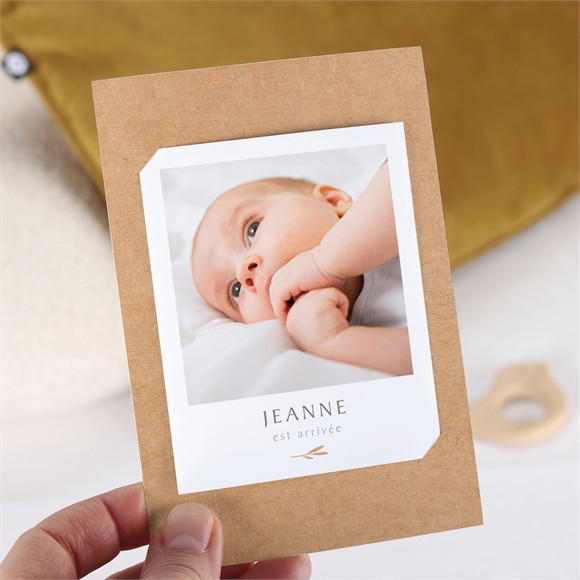 Faire-part naissance Faire-part Enveloppe duo réf.N23121