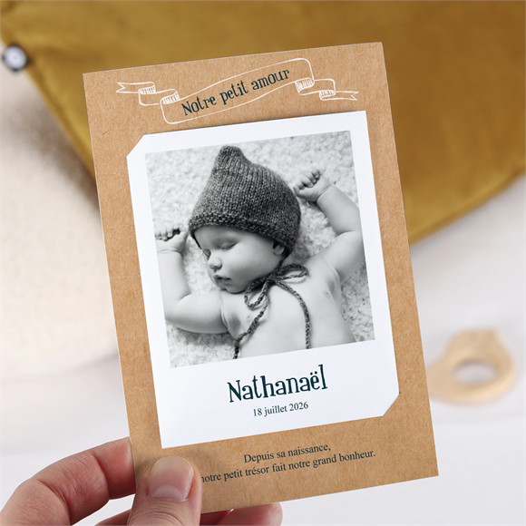 Faire-part naissance On vous présente duo réf.N23127