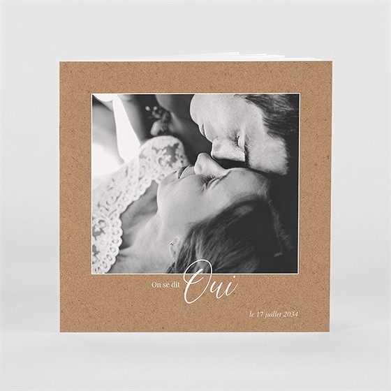 Mini album photo kraft