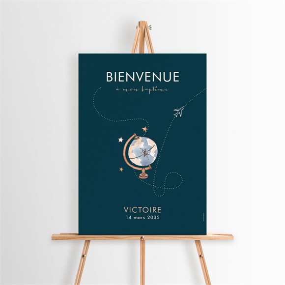 Panneau bienvenue Mon Passeport Bapteme réf.N260361