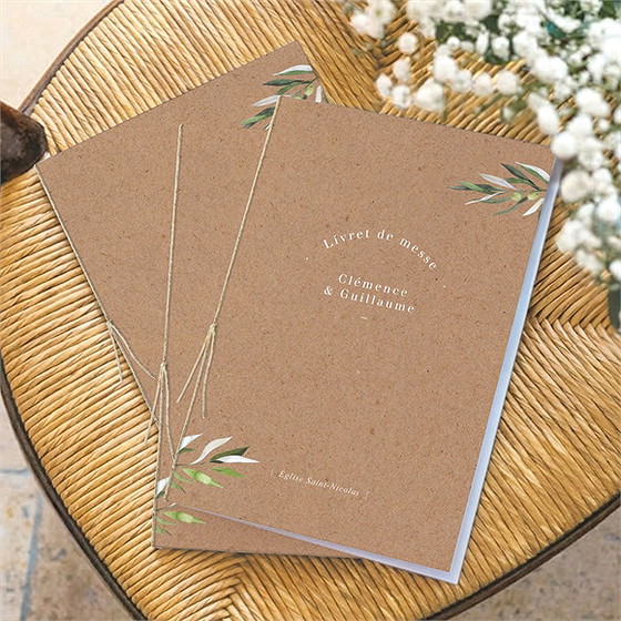 Livret de messe mariage provençal