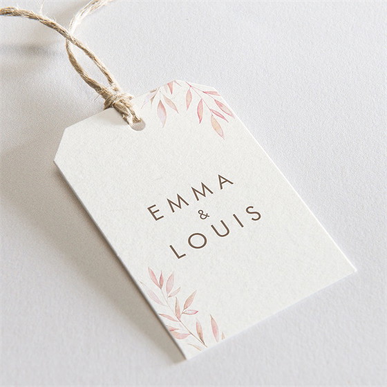 Etiquette mariage notre lien