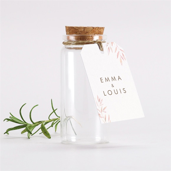 Mignonette mariage Notre Lien étiquette réf.N291902