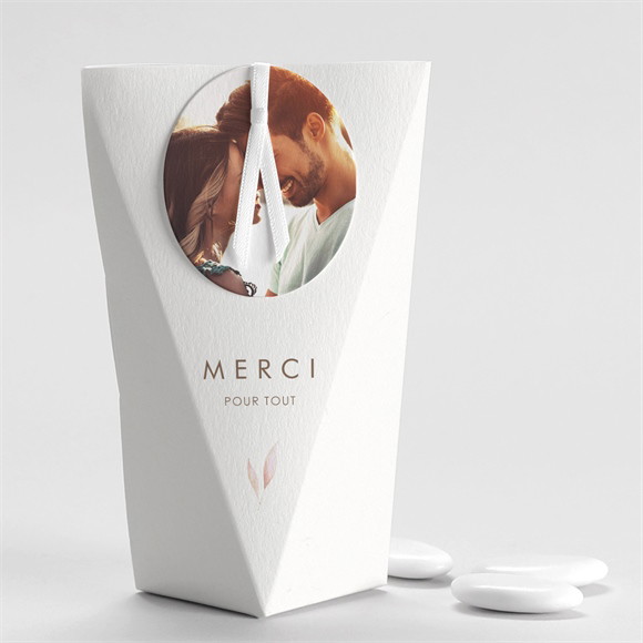 Boîte de dragées mariage Notre Lien étui réf.N520400