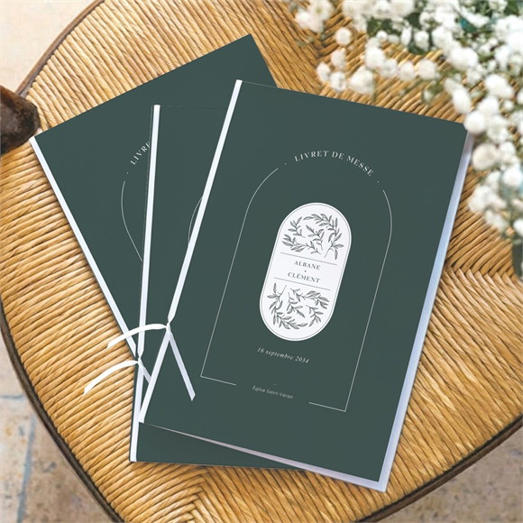 Livret de messe mariage Toi c'est Moi réf.N491567