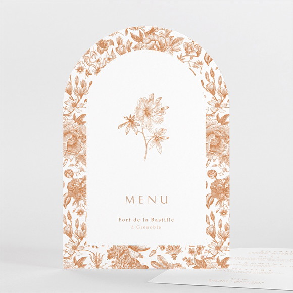 Menu mariage Passionnément réf.N27150